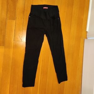 Maternal America black maternity pants, size extra small